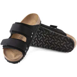 Uji Women - Black Suede Nubuck