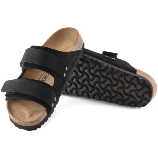 Uji Women - Black Suede Nubuck