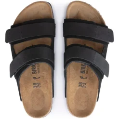 Uji Women - Black Suede Nubuck