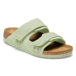 Uji Women - Faded Lime Suede Nubuck