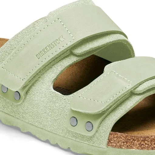 Uji Women - Faded Lime Suede Nubuck