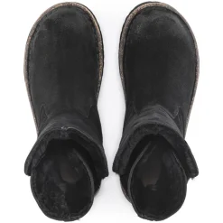 Uppsala - Black Suede Shearling
