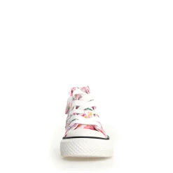Ylfas - Canvas Delave Hawaii White-Fuchsia-Multi