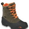 Youth Chilkat Lace II - Tarmac Green/ Sarlet Ibis