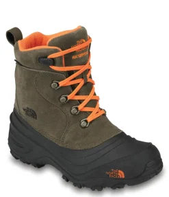Youth Chilkat Lace II - Tarmac Green/ Sarlet Ibis