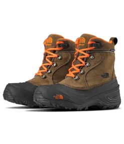Youth Chilkat Lace II - Tarmac Green/ Sarlet Ibis