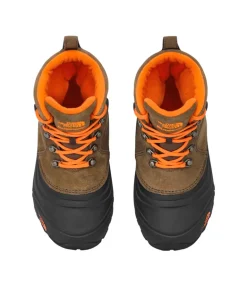 Youth Chilkat Lace II - Tarmac Green/ Sarlet Ibis
