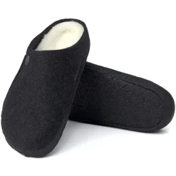 Zermatt Men - Anthracite Wool Felt Shearling