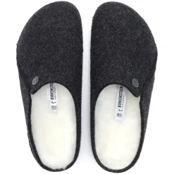 Zermatt Men - Anthracite Wool Felt Shearling