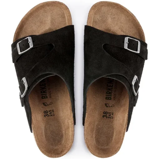 Zurich Men - Black Suede
